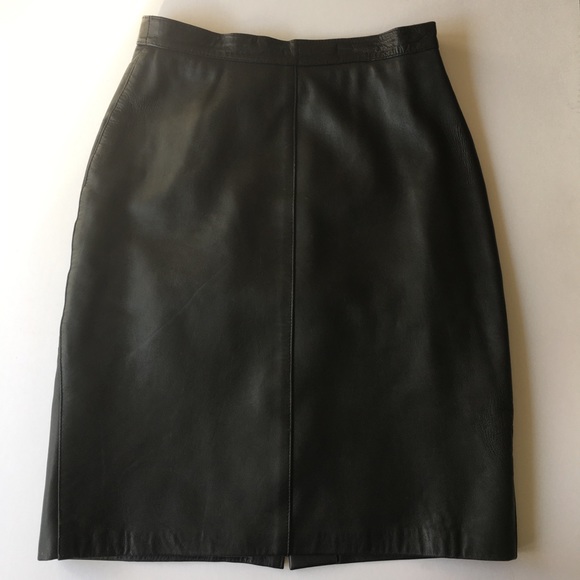 Laurence Roy Dresses & Skirts - SOLD Laurence Toy genuine leather pencil skirt